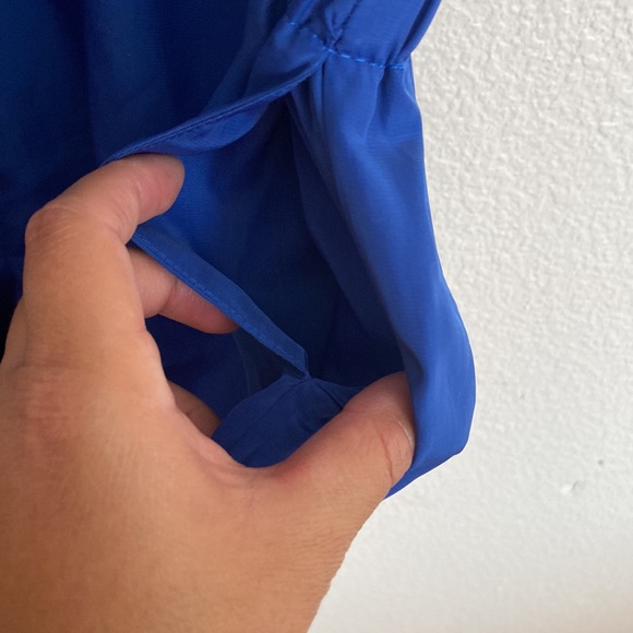 NWT Wayf royal blue collard romper - Picture 6 of 8